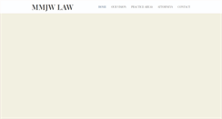 Desktop Screenshot of mcv-law.com